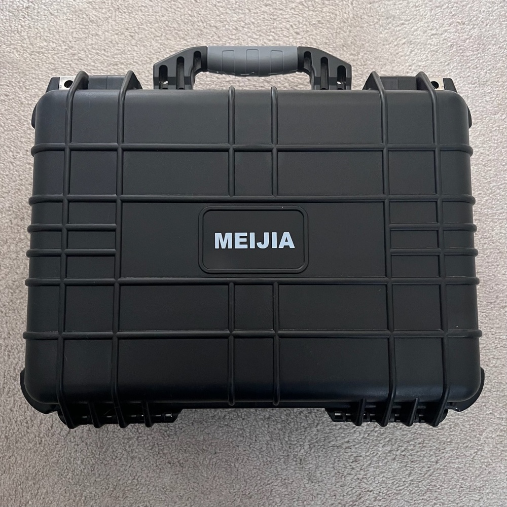 NEW MEIJIA Portable Waterproof Protective black Hard Case Camera Customizable